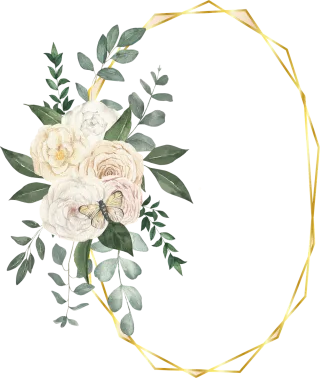 Flowers Frame Floral frame Stickdatei