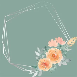 Flowers Frame Background Stickdatei