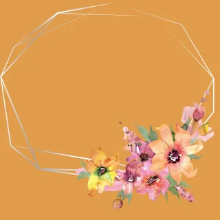 Frame Flowers Art Stickdatei – Herzen & Liebe