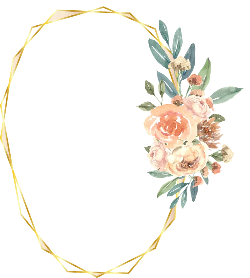 Frame Flowers Copy space Stickdatei – Blumen