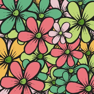 Flowers Flower background Floral background Stickdatei