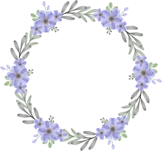 Frame Flowers Copy space Stickdatei