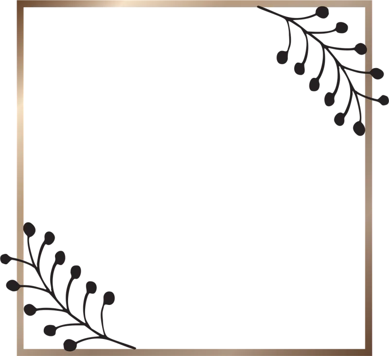 Frame Copy space Design Stickdatei – Herzen & Liebe