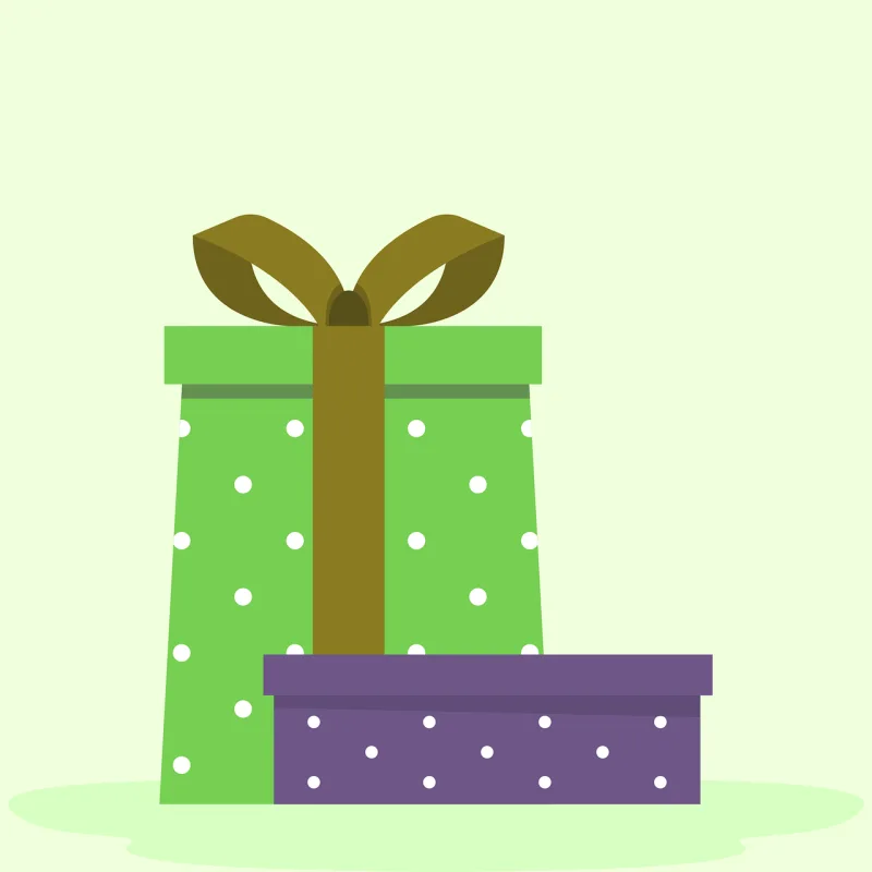 Gift Present Surprise Stickdatei – Weihnachten