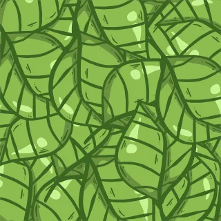 Background Pattern Leaves Stickdatei