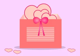 Gift Surprise Package Stickdatei