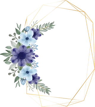 Flowers Frame Floral background Stickdatei