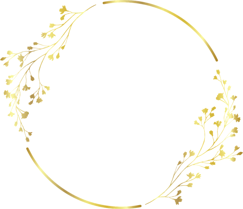 Flower Floral frame Leaves Stickdatei – Blumen