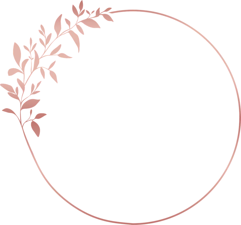 Leaves Frame Floral frame Stickdatei – Weihnachten