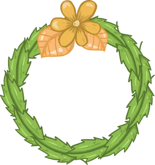 Wreath Flowers Beautiful flowers Stickdatei