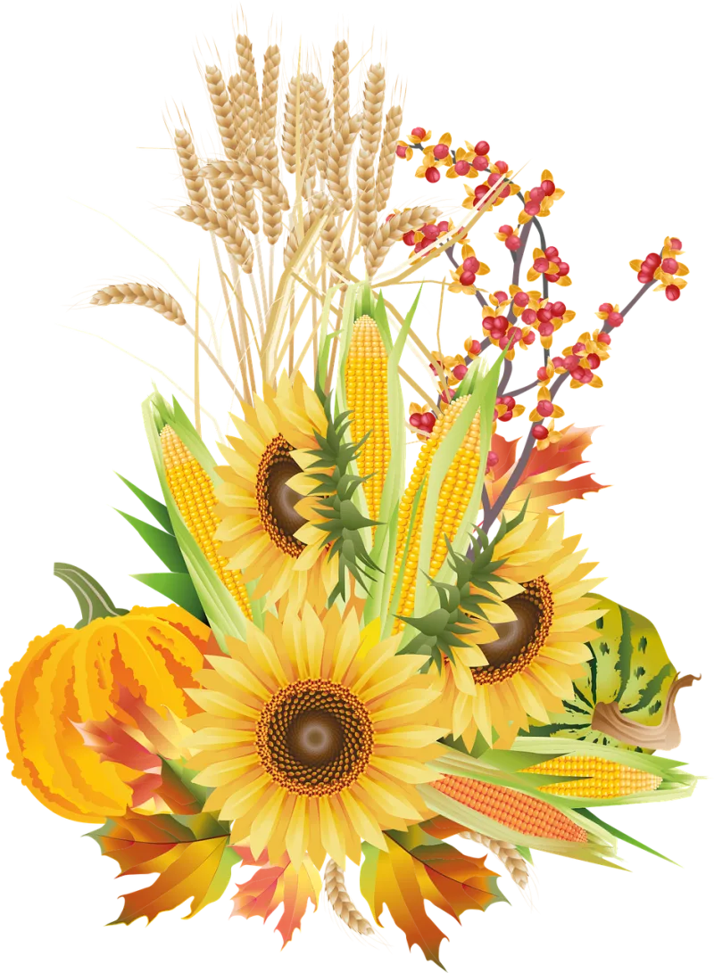 Fall Autumn Flowers Stickdatei – Blumen