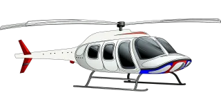 Helicopter Aircraft Rotorcraft Stickdatei