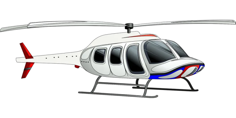 Helicopter Aircraft Rotorcraft Stickdatei – Fahrzeuge