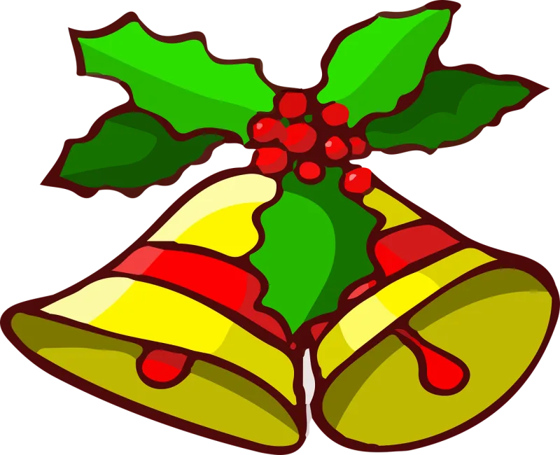 Christmas Christmas bells Jingle bells Stickdatei – Weihnachten