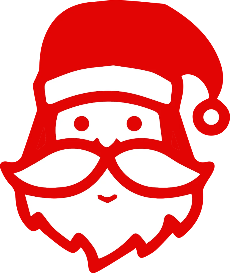 Christmas Santa Red Stickdatei – Weihnachten