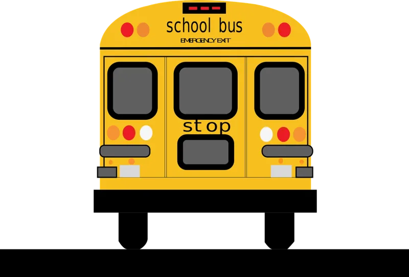 School bus Vehicle Transport Stickdatei – Fahrzeuge