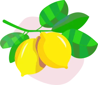 Fruit Lemons Citrus fruit Stickdatei