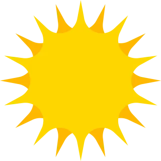 Sun Cut out Summer Stickdatei – Natur