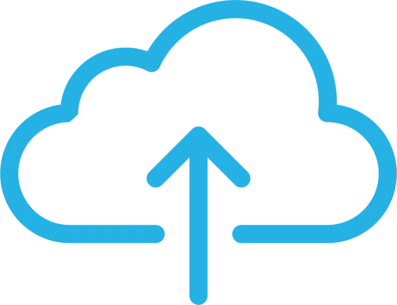 Upload Cloud Up Stickdatei – Natur