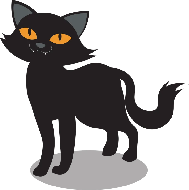 Halloween Cat Pet Stickdatei – Tiere