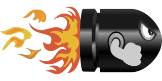 Bullet Fire Shot Stickdatei
