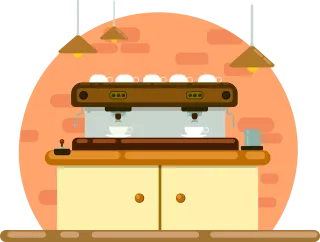 Coffee Espresso Machine Stickdatei