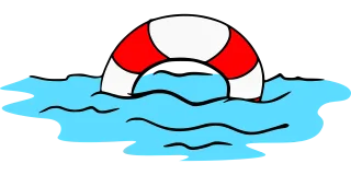 Lifebuoy Floating tire Swim Stickdatei