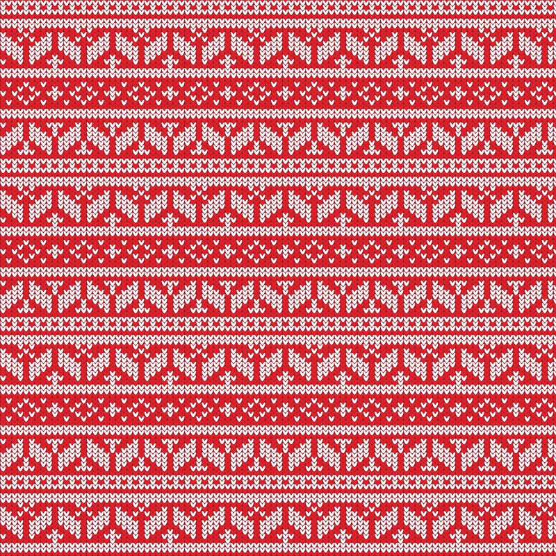 Wool Knit Pattern Stickdatei – Weihnachten