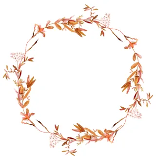 Wreath Flowers Flower wallpaper Stickdatei – Weihnachten