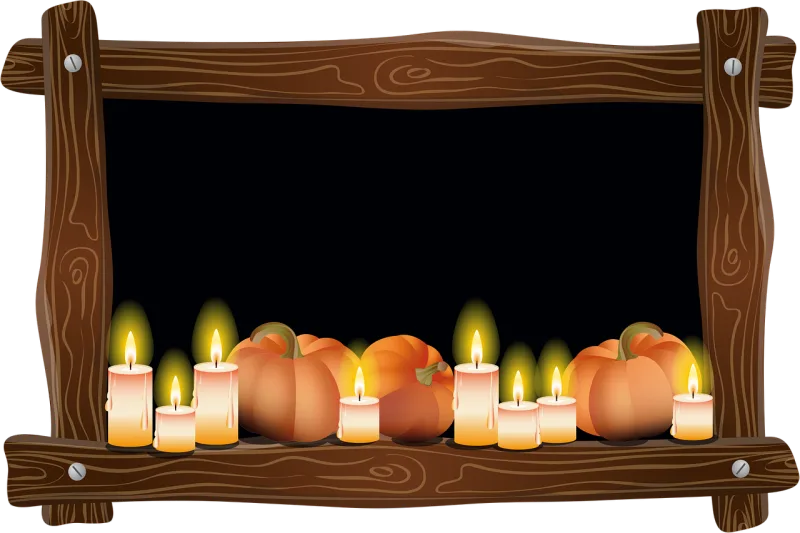 Halloween Halloween frame Copy space Stickdatei – Weihnachten