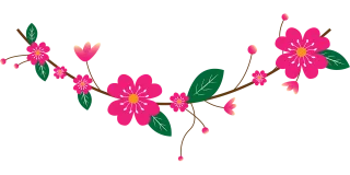 Flowers Flower background Nature Stickdatei – Blumen
