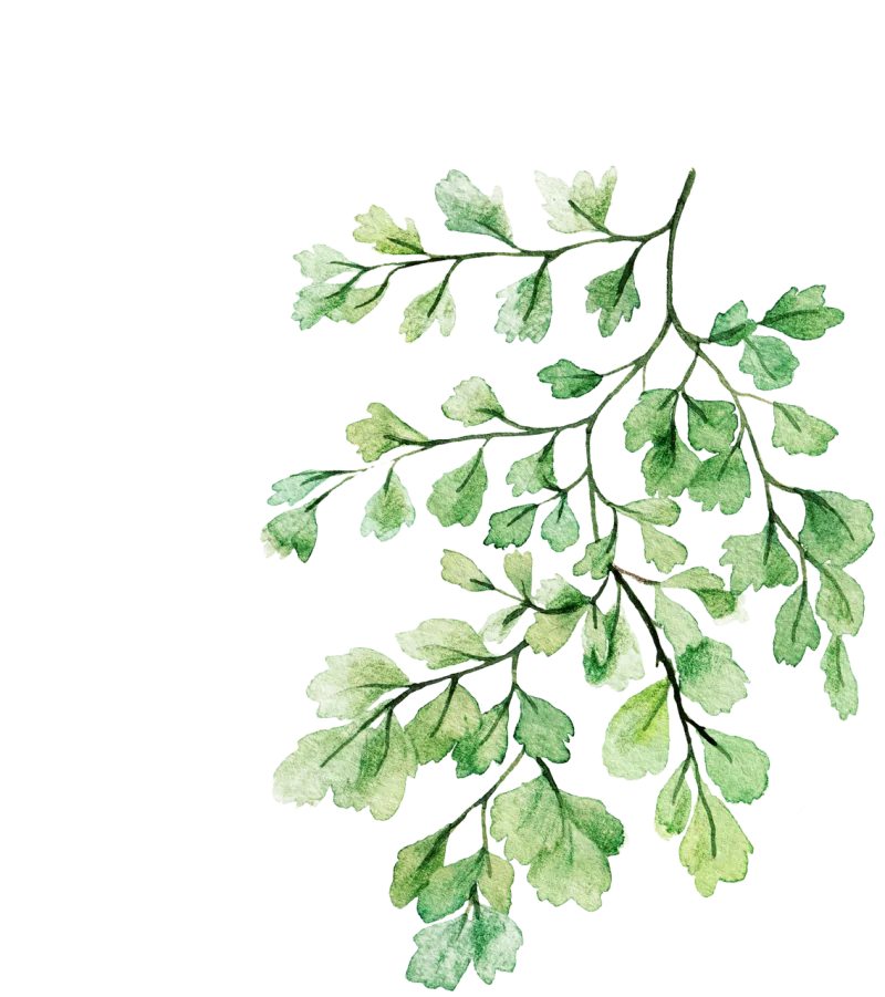 Leaves Green Happy Stickdatei – Herzen & Liebe