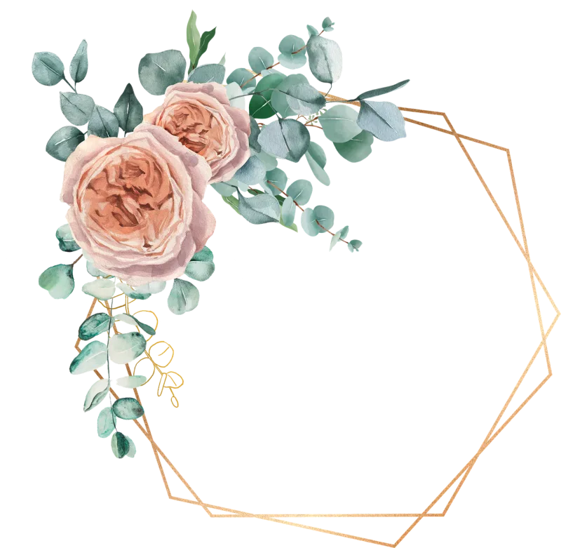 Flowers Leaves The foliage Stickdatei – Herzen & Liebe