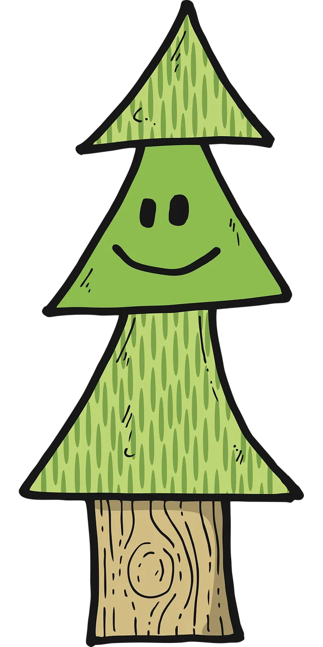 Tree Tree drawing Cartoon Stickdatei – Natur