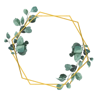 Leaves The foliage Frame Stickdatei – Herzen & Liebe