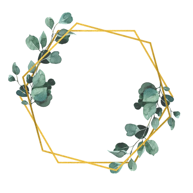 Leaves The foliage Frame Stickdatei – Herzen & Liebe