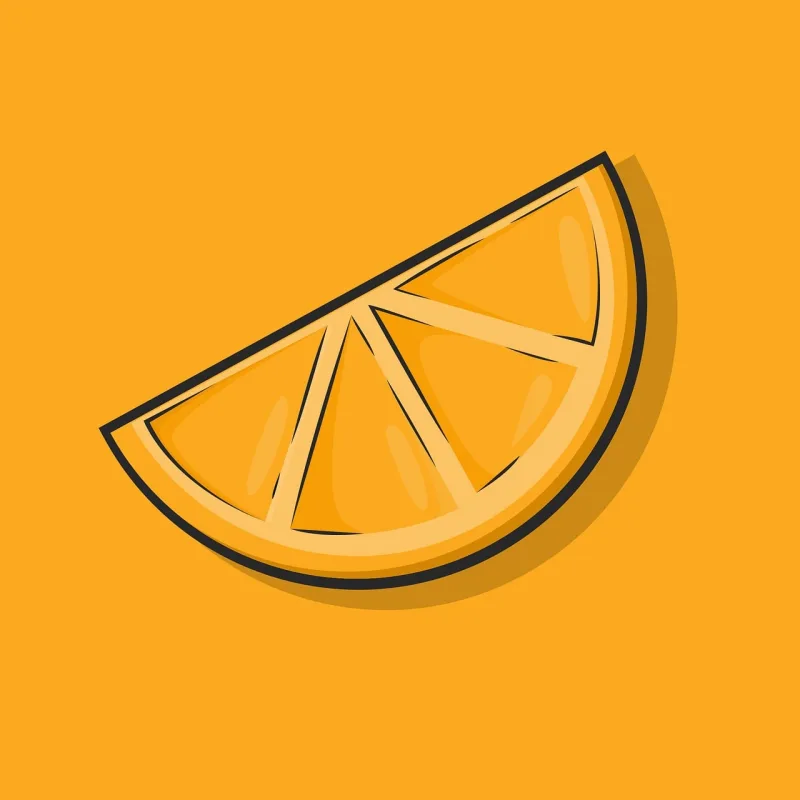 Orange Fruit Lemon Stickdatei – Essen & Trinken