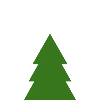 Tree Pine Nature Stickdatei