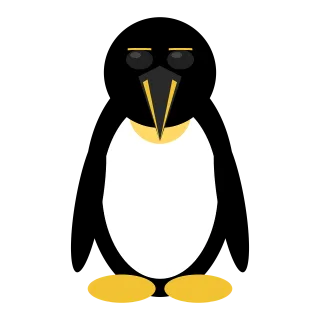 Penguin Animal Nature Stickdatei