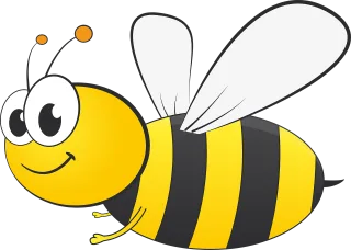 Bee Graphic Nature Stickdatei