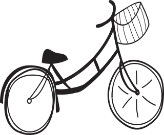 Bicycle Vehicle Cycling Stickdatei
