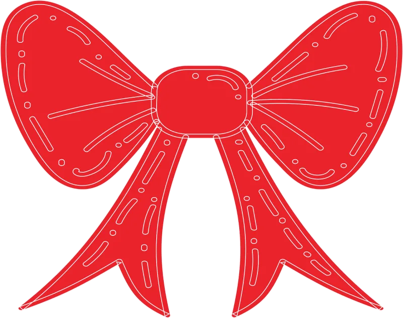 Valentine's day Knot Tie Stickdatei – Weihnachten