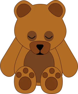 Teddy bear Toy Cuddle Stickdatei