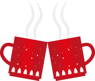 Drinks Christmas Hot chocolate Stickdatei