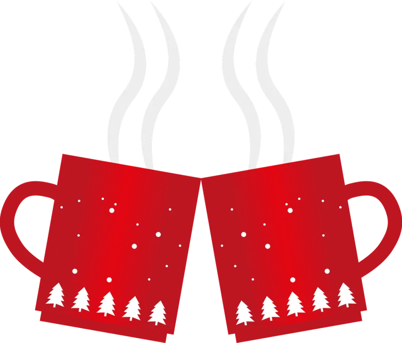 Drinks Christmas Hot chocolate Stickdatei – Weihnachten
