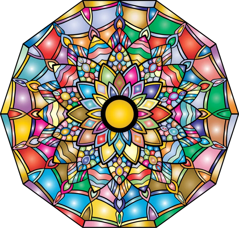 Mandala Flower wallpaper Abstract Stickdatei – Blumen
