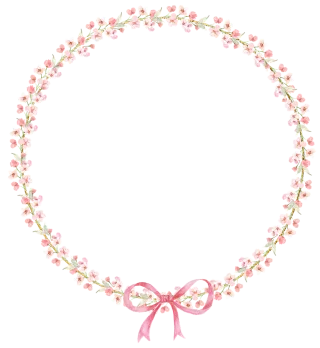 Flower Wreath Design Stickdatei