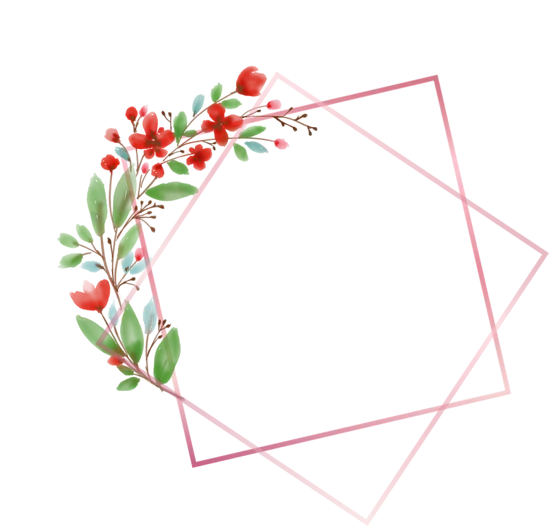 Flower Art Design Stickdatei – Herzen & Liebe