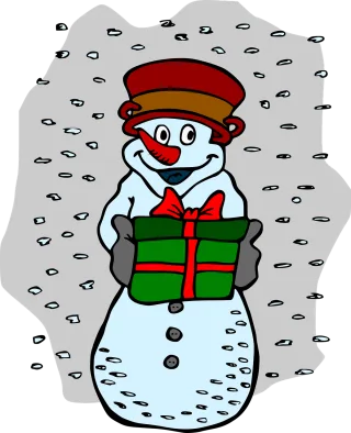 Snowman Christmas Clip art Stickdatei