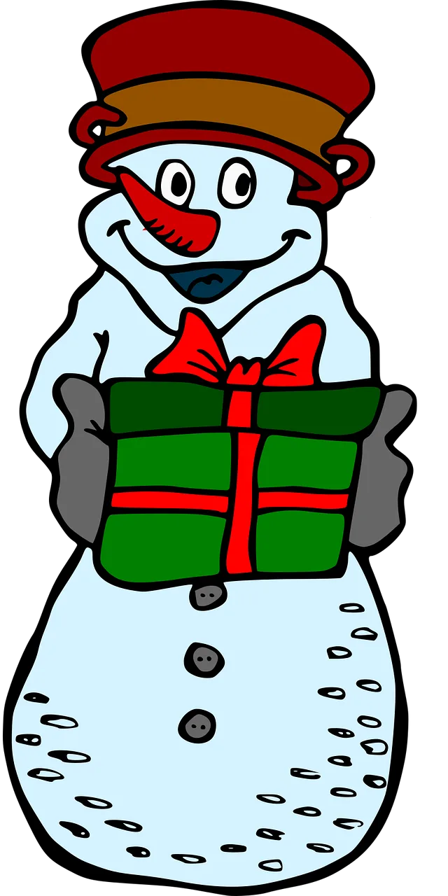 Snowman Snow Nature Stickdatei – Weihnachten